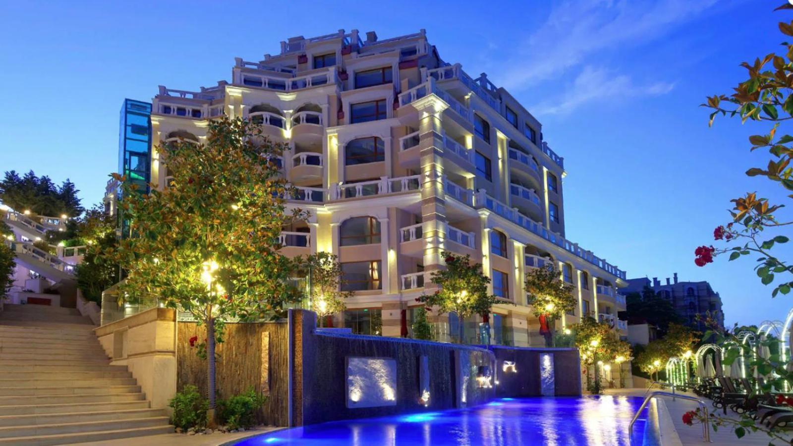 La Mer Luxury Apartments Golden Sands Bagian luar foto